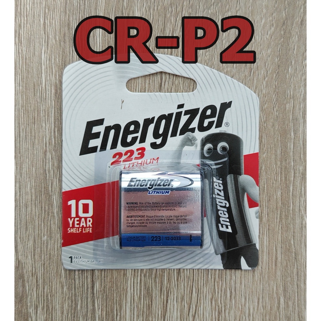 Energizer CRP2 Energizer 223 CR-P2 CR-P2CR2 Battery Lithium
