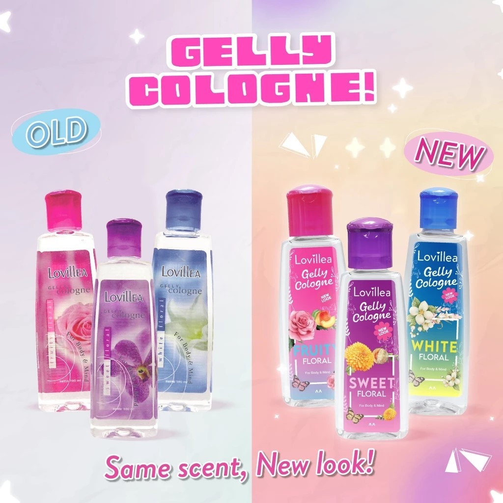 LOVILLEA GELLY COLOGNE ลาวีเลีย เจลลี่ โคโลญจน์ 100 ml.