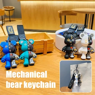พวงกุญแจหมีหุ่นยนต์ keychains bear รูปหมี ห้อยกระเป๋า ของเล่นของขวญ หลายสี ของเล่นของขวญ