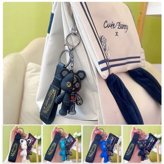 พวงกุญแจหมีหุ่นยนต์ keychains bear รูปหมี ห้อยกระเป๋า ของเล่นของขวญ หลายสี ของเล่นของขวญ