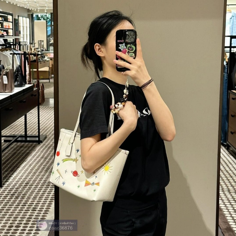 แท้💯% outlet City 23 Tote กระเป๋าโท้ตใบเล็กสำหรับผู้หญิง กระเป๋าสะพายไหล่เล็ก กระเป๋าช้อปปิ้ง