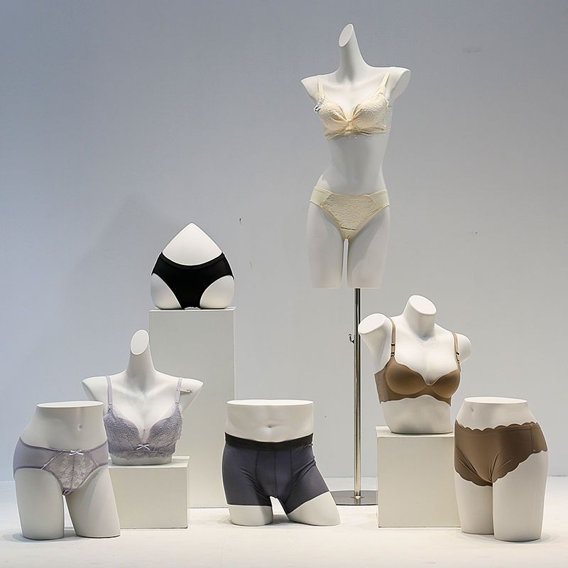 จัดส่งรวดเร็ว🍒แบบจำลองมนุษย์ หุ่นจำลองชุดชั้นใน หุ่นครึ่งตัวชายและหญิง ชั้นวางหุ่นโชว์ชุดว่ายน้ำ