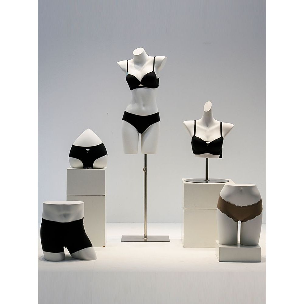 จัดส่งรวดเร็ว🍒แบบจำลองมนุษย์ หุ่นจำลองชุดชั้นใน หุ่นครึ่งตัวชายและหญิง ชั้นวางหุ่นโชว์ชุดว่ายน้ำ - รูปที่ 4