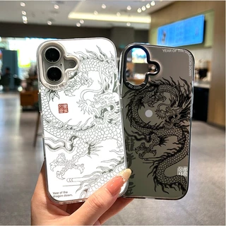 ลายมังกร แฟชั่นหรูหรา สําหรับ Infinix Smart8 Tecno Spark GO 2024 20 Pro Hot 40 40Pro 50i 30i 30 40i NOTE40PRO+5G 40PRO