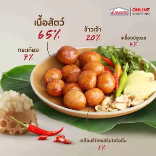 ไส้กรอกอีสาน หมูแชมป์ 900 กรัม (2 ซอง/แพ็ค)