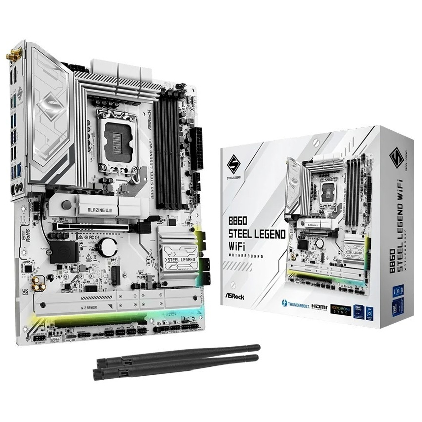 ASROCK B860 STEEL LEGEND WiFi DDR5 MAINBOARD