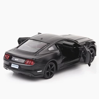 (ส่งจากไท)โมเดลรถยนต์เหล็ก สเกล 1:36 Ford Mustang ขนาดเล็ก แบบเปิดประตู