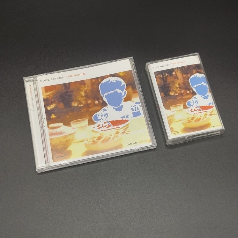 2nd! CD, CASSETTE 2Days ago Kids Time Machine ของสะสม ขายคู่ สภาพดีมาก