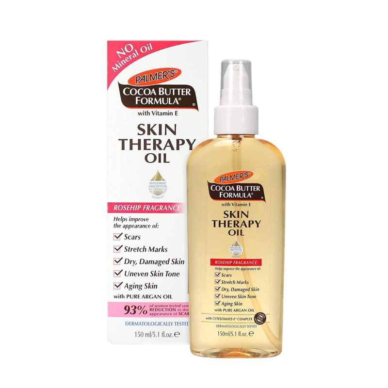 east Palmer’s cocoa butter formula skin therapy oil 150ml. 🇺🇸ออยสปาผม ผิวเรียบเนียน ปรับผิวแห้ง ลดรอ
