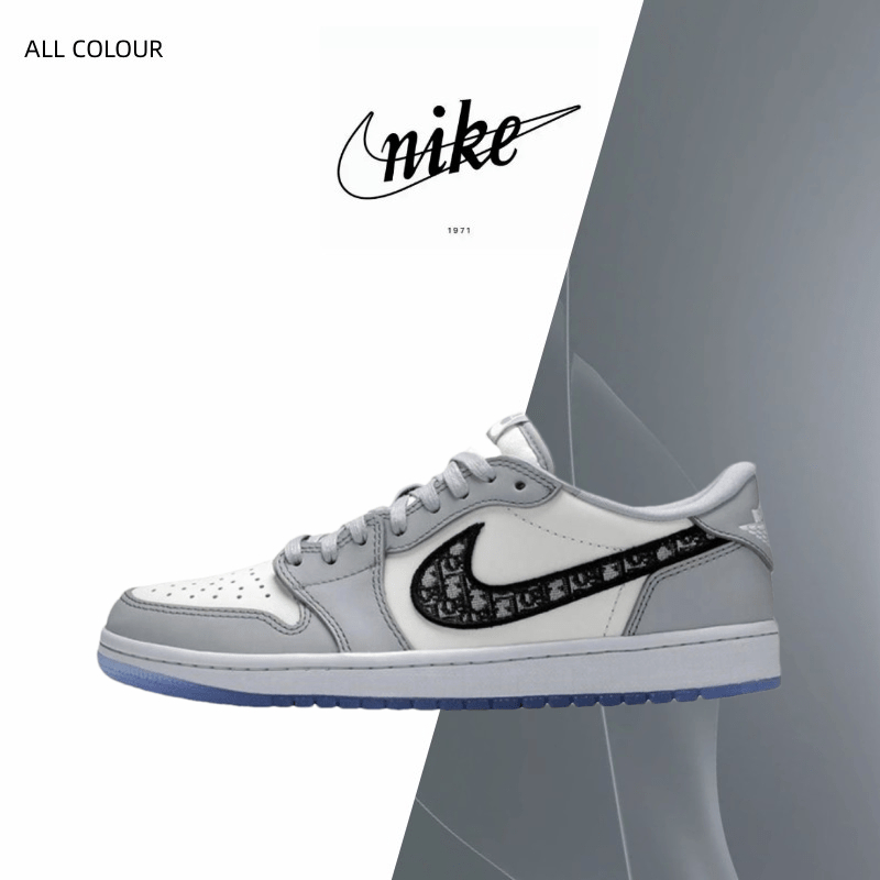 ชนShop�✨ลดราคา 50% ของแท้ 💯✨DIOR x Jordan Air Jordan 1แท้ ฟรีค่าจัดส่งทั่วประเทศ จัดส่งที่รวดเร็ว 🚚