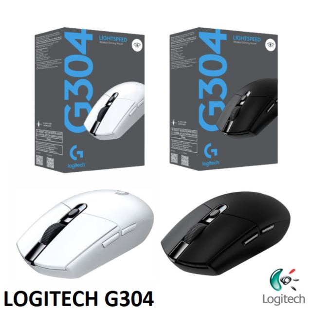 (พร้อมส่งด่วน) LOGITECH G304 Lightspeed Wireless USB Gaming Mouse เมาส์เกมมิ่งไร้สาย (BLACK / WHITE) รูปที่ 2