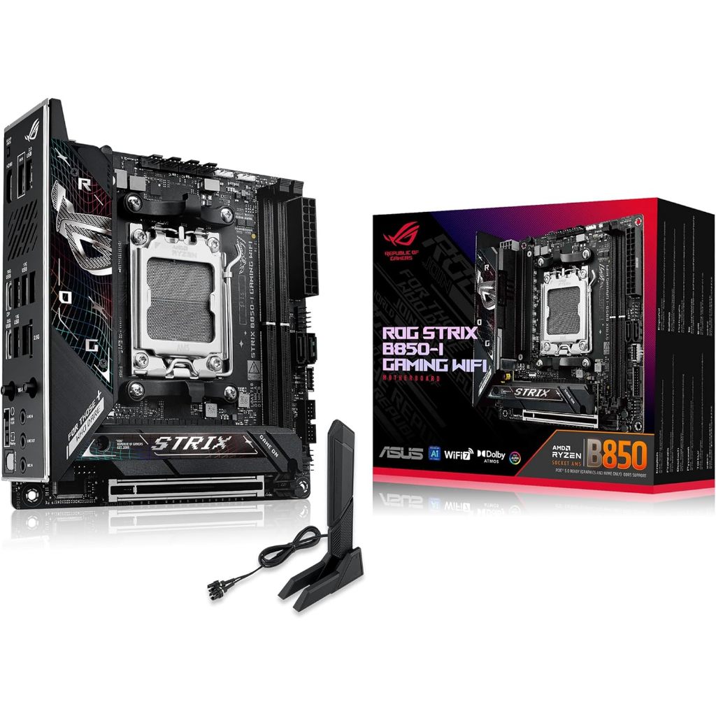 MAINBOARD (เมนบอร์ด) ASUS ROG STRIX B850-I GAMING WIFI (AMD SOCKET AM5 DDR5 MINI-ITX)