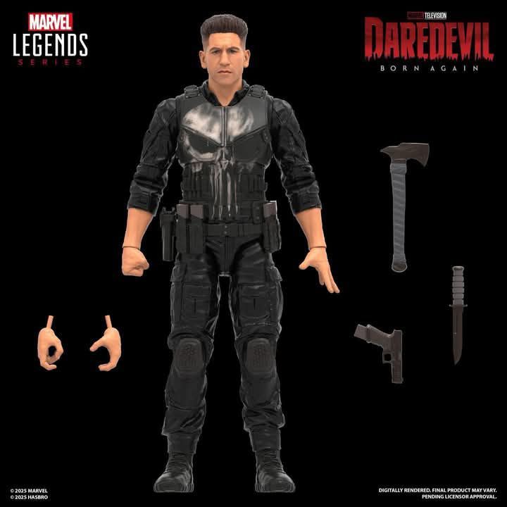 Marvel Legend Daredevil Born Again Punisher
