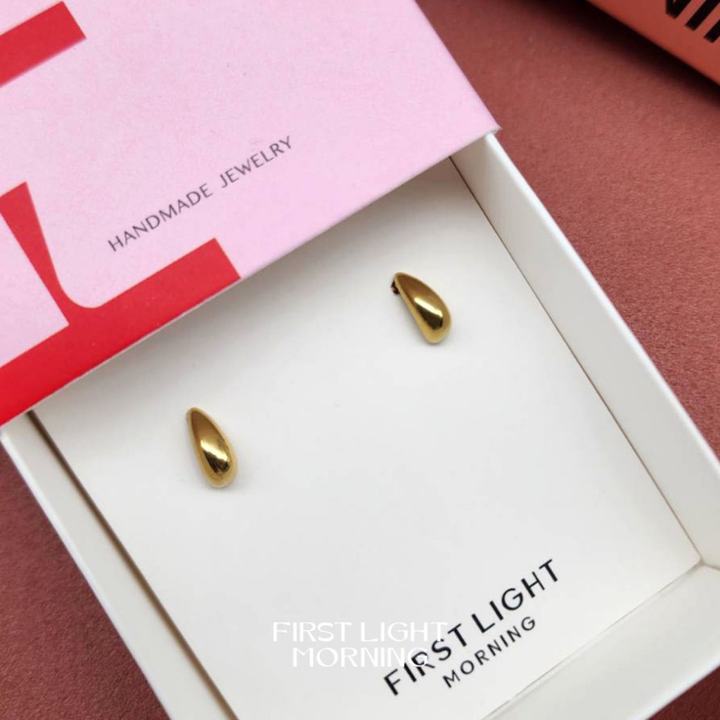 First Light Morning  :  Alice Earrings - Stainless Steel ต่างหู mimimal