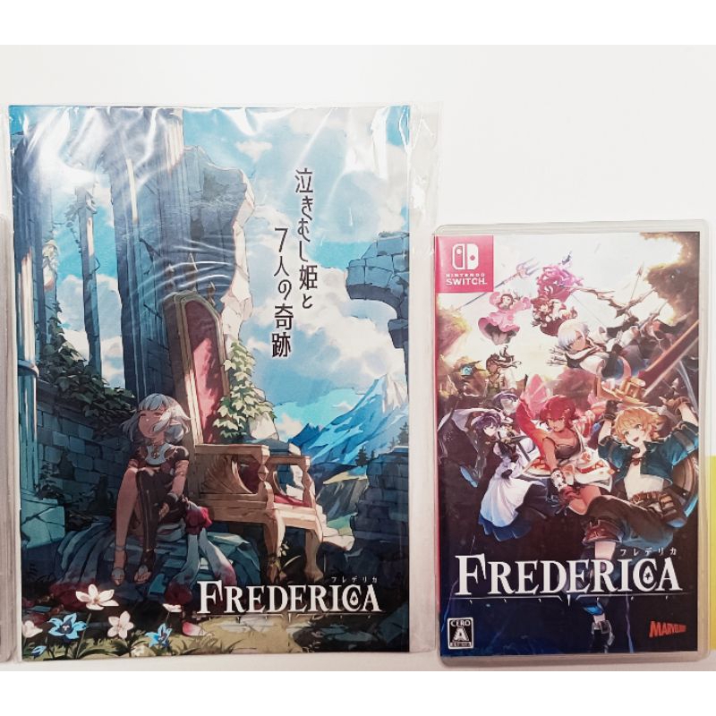 แผ่นเกมนินเทนโด้  Frederica Silent Hope พร้อมของแถม มือ 2 สภาพดี ใหม่ เกม Nintendo Switch