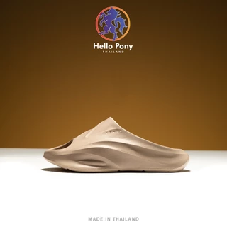 Hello Pony รองเท้าแตะแบบสวมรองเท้าผู้ชาย EVA นุ่ม เบา กันน้ำ กันลื่น ใส่สบาย Size 40-45 รุ่น MHM4009