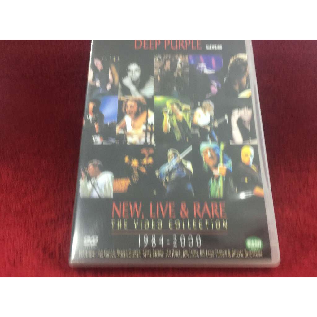DVD/CD สากล Deep Purple New, Live And Rare สภาพตามรูปปก ZD28-68