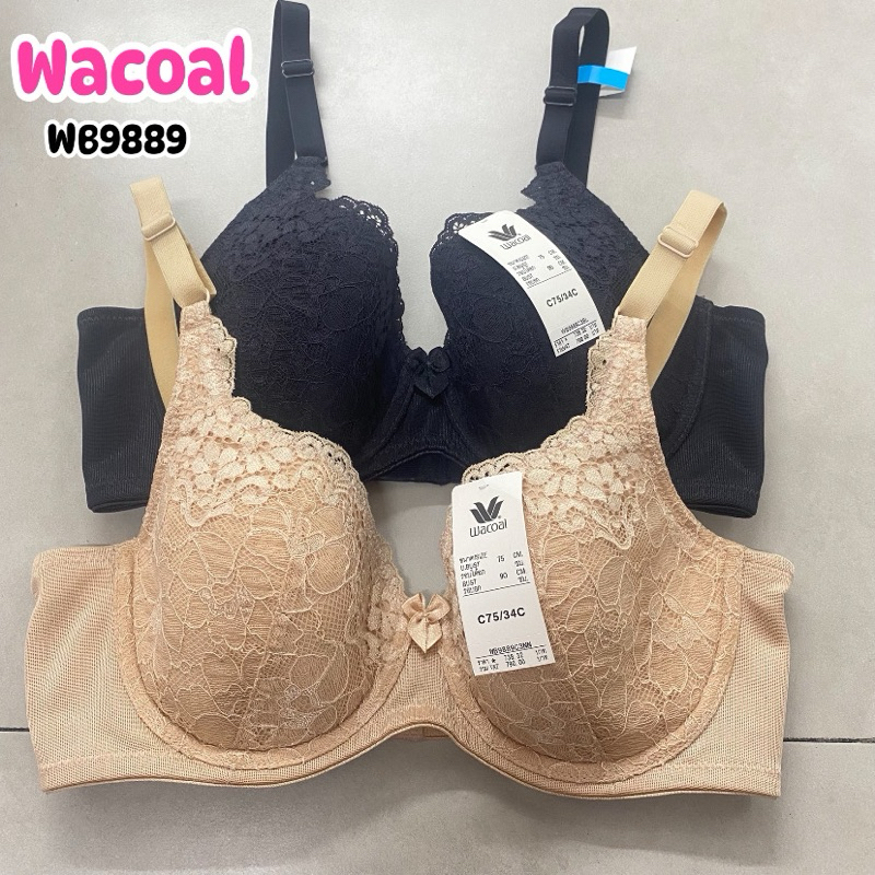 Wacoal รุ่น WB9889 บรา 4/5 มีโครง ฟองบาง
