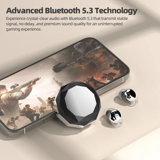 GOOJODOQ J231 หูฟังไร้สาย หูฟัง Bluetooth 5.3 หูฟังสำหรับการนอน การลดเสียงรบกวน หูฟังบลูทูธ