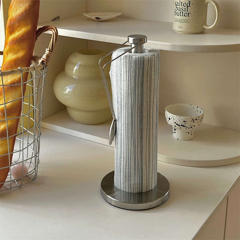 Living Thai ที่ใส่กระดาษเช็ดมือสแตนเลส ทิชชู่ซักได้ “1ม้วน40แผ่น” กระดาษอเนกประสงค์ ทิชชู่ซับน้ำมัน