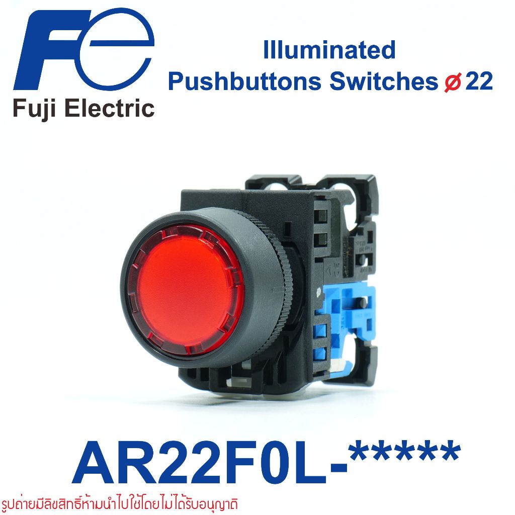 AR22F0L FUJI ELECTRIC AR22FOL Illuminated pushbutton switches AR22F0L-10E3G AR22F0L-01E3R AR22F0L-11