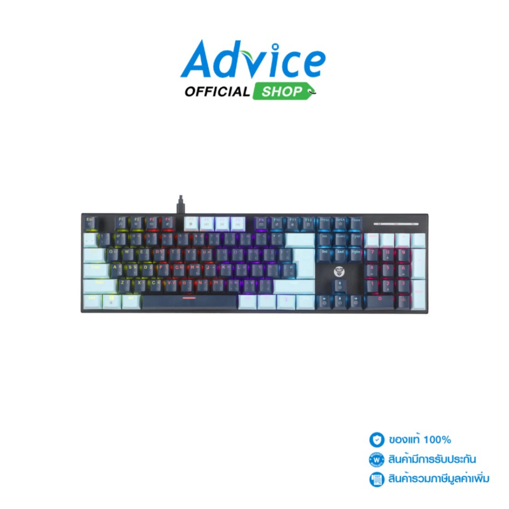 FANTECH KEYBOARD (คีย์บอร์ด) MK889S NAB - BLUE-SWITCH - A0168124