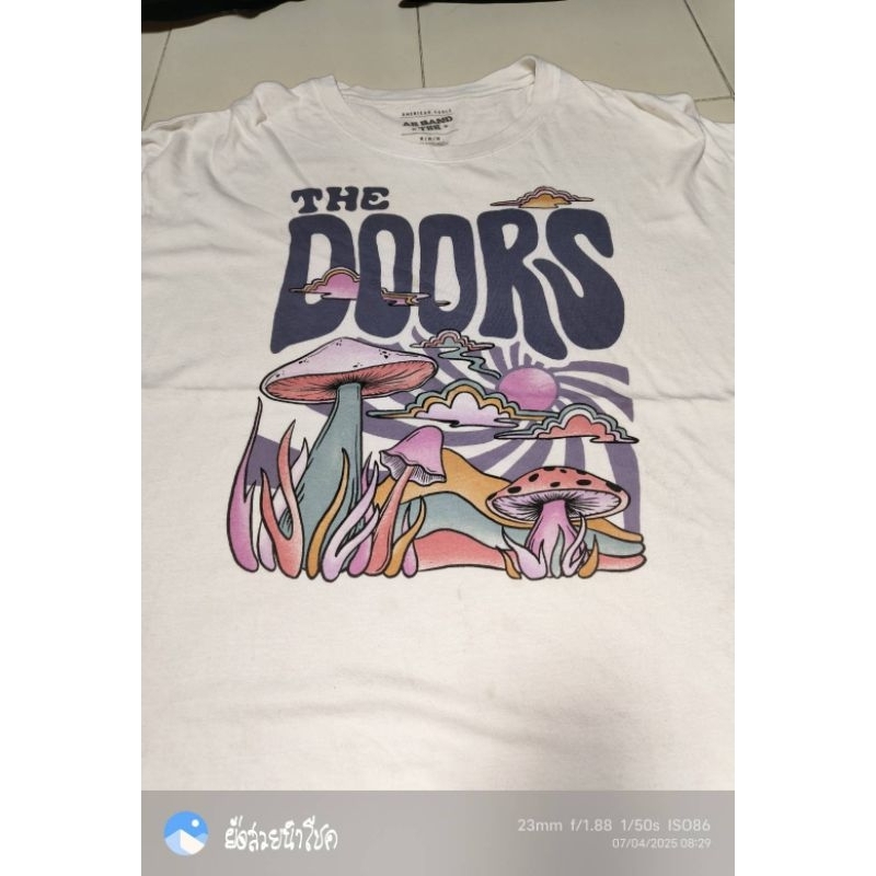 2️⃣🧵48/29 เสื้อยืดมือ2 แบรนด์ วินเทจ การ์ตูน วง ลายมันส์