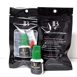 (กาวสดใหม่เสมอ)🇹🇭กาวต่อขนตา IB ฝาเขียว Ultra super ของแท้100% มีคิวอาร์โค้ดให้แสกนเช็ค