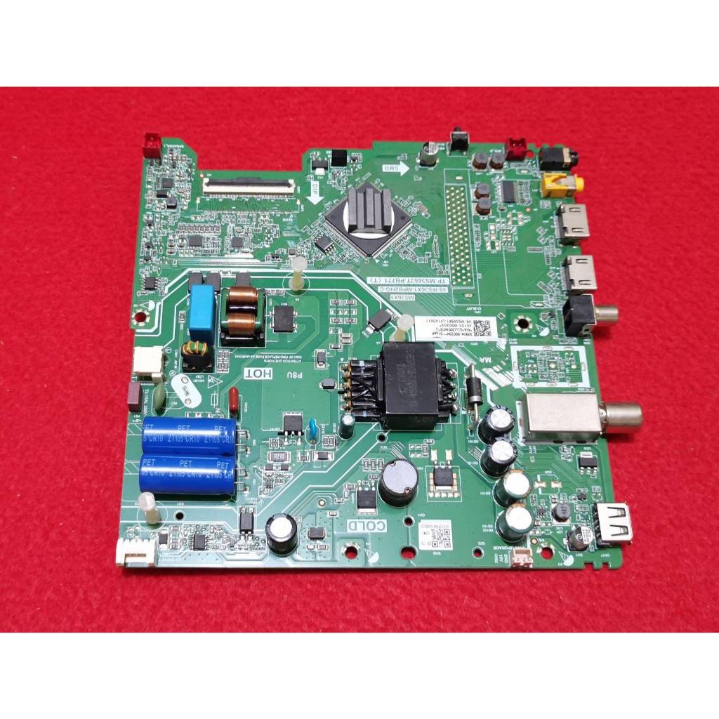 เมน​บอร์ด​ทีวี​ยี่ห้อ​TCL​ที​ชี​แอ​ลรุ่น​ที่​ใช้​งาน​32D3400พาร์ท​TP.MS3663T.PB771(แท้​ถอด)