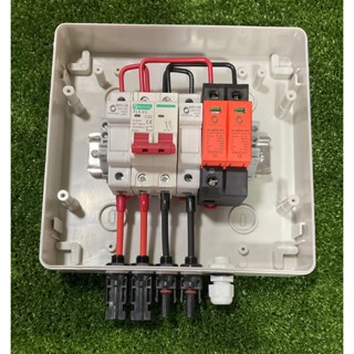 ชุดกล่องเบรกเกอร์ ป้องกันไฟกะชาก ของระบบไฟ  DC สำหรับ  ชุดปั…