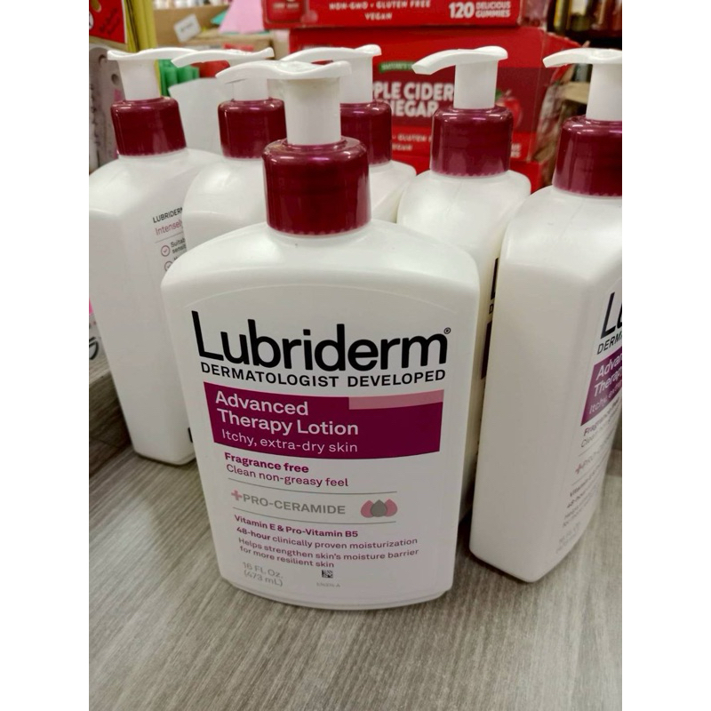 Lubriderm Advanced Therapy Daily Moisturizing Lotion Fragrance-Free 473ml. ราคา ถูกที่สุด ดีลบีเคเค แกลเลอรีภาพที่ 4