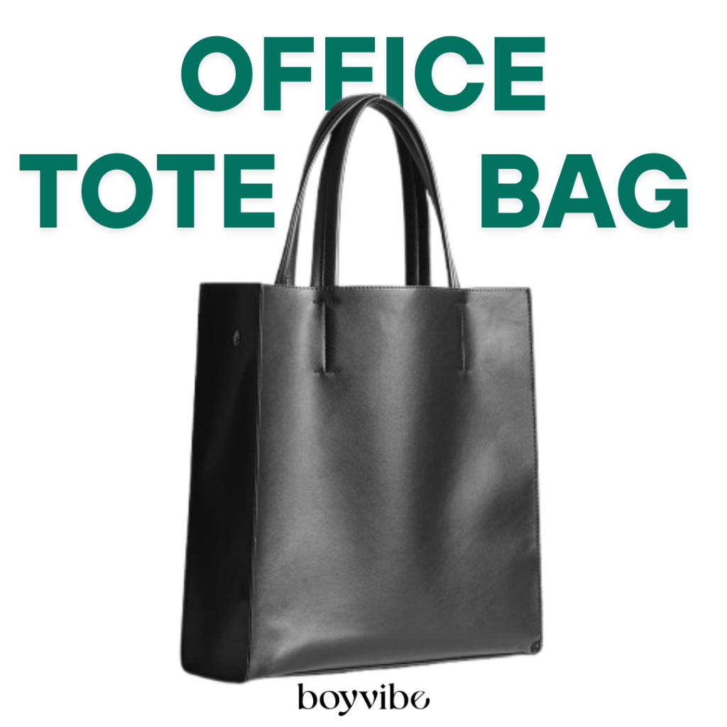 พร้อมส่ง🔥 กระเป๋าถือ กระเป๋าสะพายไหล่ รุ่น Office Tote Bag ใส่โน๊ตบุ๊ค ใส่แล็ปท็อป 13 นิ้วได้ กระเป๋าจุ ใส่ของได้เยอะ