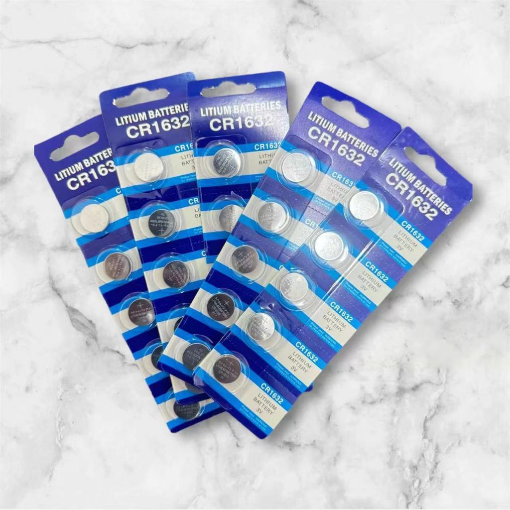 พร้อมส่ง ถ่านกระดุม  ถ่านลิเธียม มีหลายขนาด หลายรุ่น CR1632 ราคา/แผง และอื่นๆ