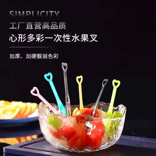ส้อมจิ้มผลไม้ ส้อมจิ้มขนม แบบหนา ขายดีอันดับ 1 ส้อมจิ้มขนมไม้ แข็งแรง ราคาส่ง