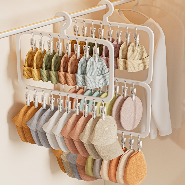 Living Thai ที่หนีบผ้า อเนกประสงค์ ที่หนีบถุงเท้า ที่หนีบผ้าเช็ดหน้า ที่ตากผ้า แบบหนีบ