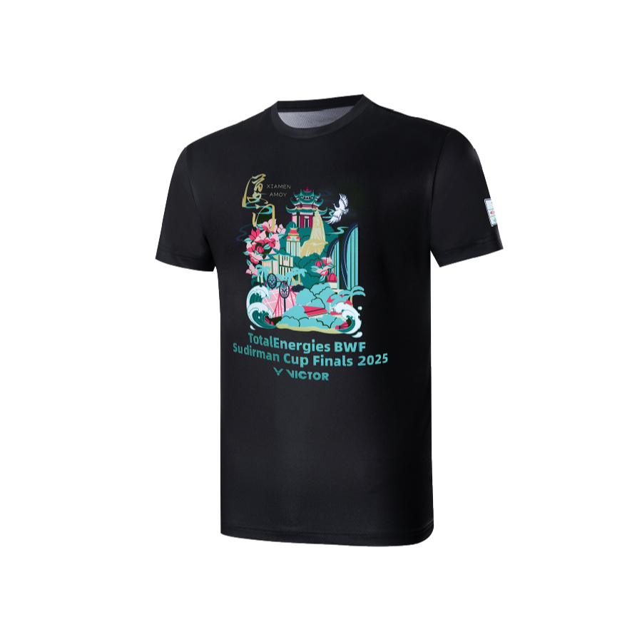 VICTOR COLLECTION SUDIRMAN เสื้อกีฬาแบดมินตัน แขนสั้น รุ่น T-SC2501 — صورة 3