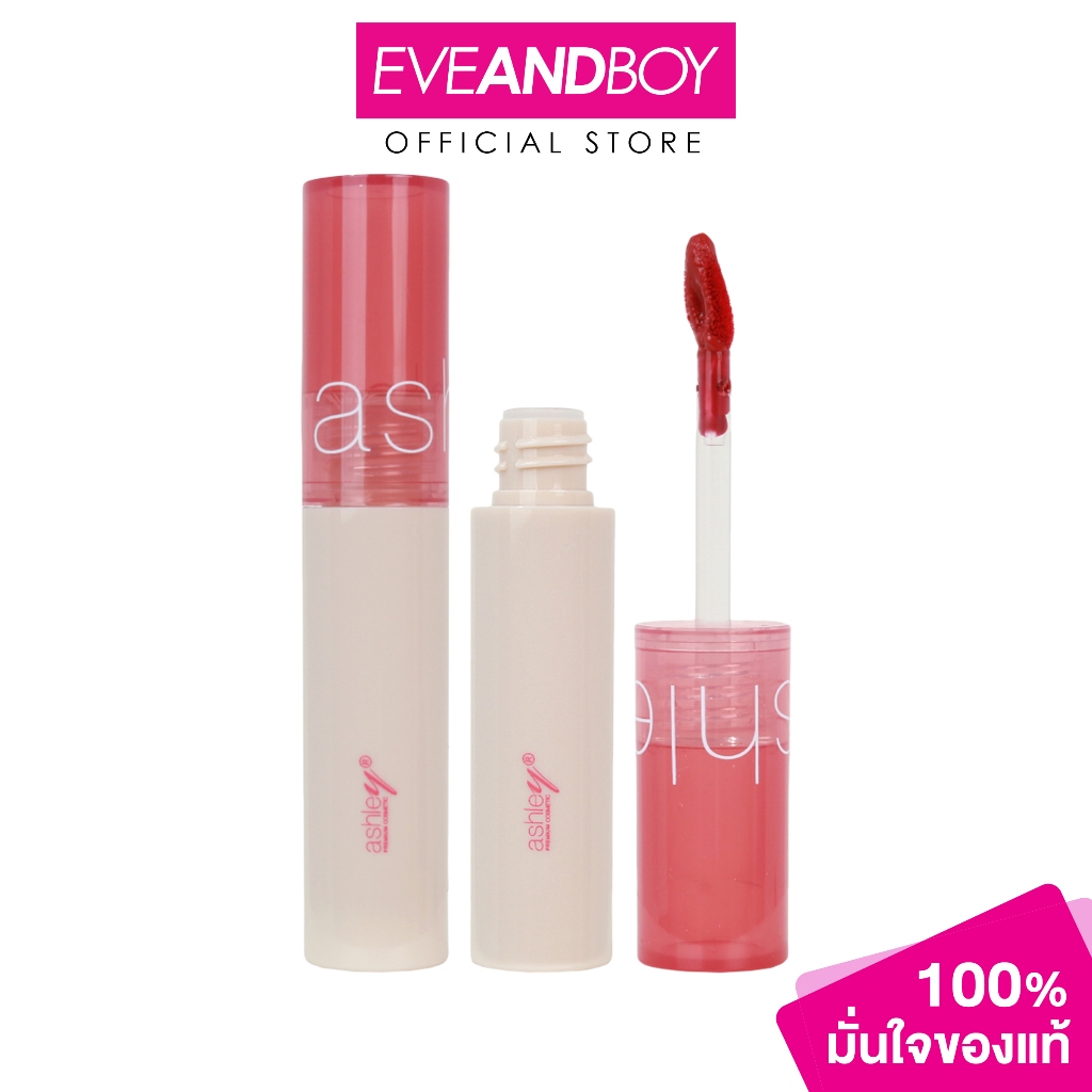 ASHLEY - A 458 Ashley Tint & Glow Lip Gloss (2g.) A 458 แอชลี่ย์ ทิ้นท์ แอนด์ โกลว์ ลิป กลอส