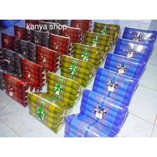 ของชำร่วย ของรับไหว้ หมอนสามเหลี่ยมกลางผูกโบว์ ขนาดหมอน 23×3…