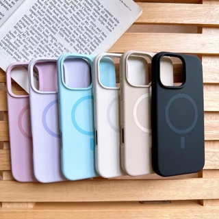 ส่งจากไทย เร็ว1-2วัน เคสไอโฟนเคสซิลิโคน กันกระแทกSilicone Case for รุ่น i13 i14 i15 i16 i17 ชาร์จไร้สาย