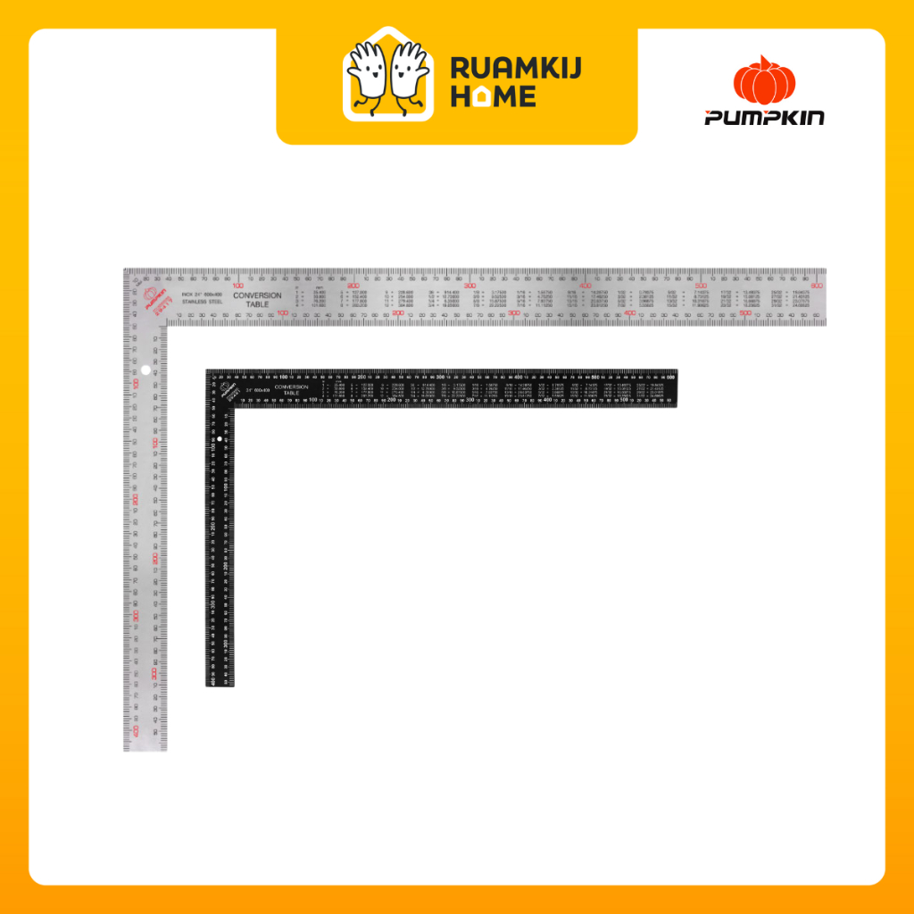 ไม้ฉาก12 นิ้ว รุ่นยอดนิยม300x200 PTT-AR300 24นิ้ว รุ่นยอดนิยม600x400 PTT-AR600 ยี่ห้อPUMPKIN/PK 29421
