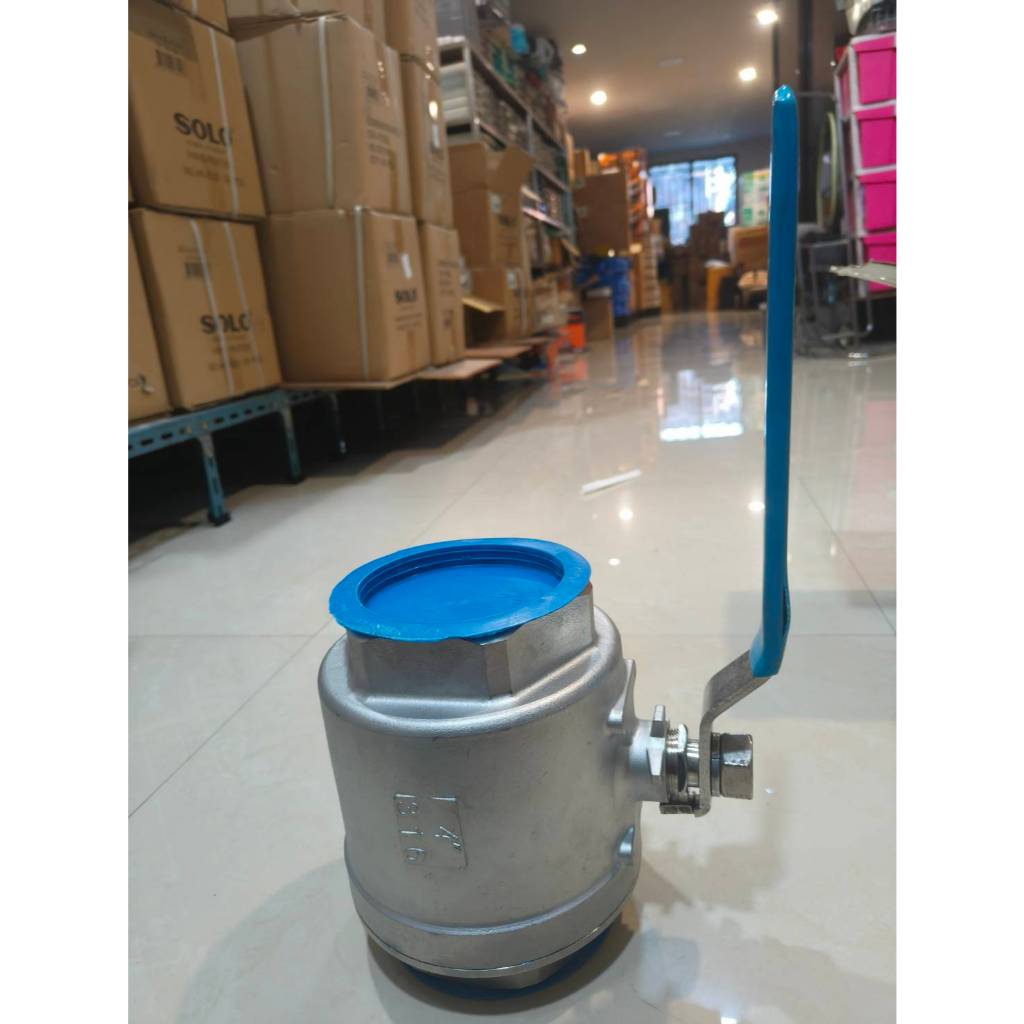 JK ball valve stainless #316  2 PC บอลวาล์วสแตนเลส #316 2 ตอน ขนาด 4" 💥💥💥ถูกกว่าบอลวาล์วทองเหลือง💥💥💥