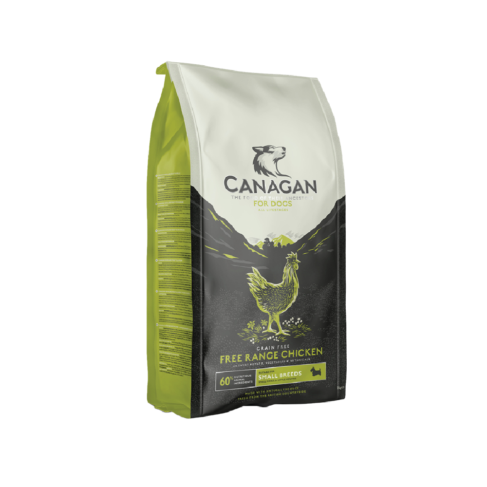 Canagan คานาแกน อาหารสุนัข พันธุ์เล็ก สูตร ไก่ ฟรีเรนจ์ ขนาด 2 กิโลกรัม