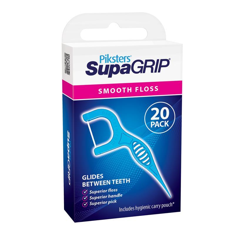 พร้อมส่ง ชองแท้ Piksters SupaGRIP Smooth/Eco Floss Floss Picks (20/50Pack)
