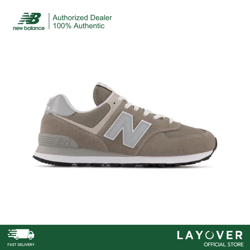 [ส่วนลด15% DDX10CTENW2NW] New Balance 574 - รองเท้าผ้าใบสี 574 Core (WL574EVG)