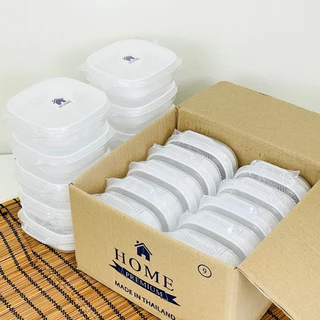 HOME กล่องถนอมข้าว เข้าไมโครเวฟได้ กล่องแช่แข็ง เก็บของสด ข้าวย่อยกล่องบรรจุภัณฑ์ # กล่องเก็บอาหาร
