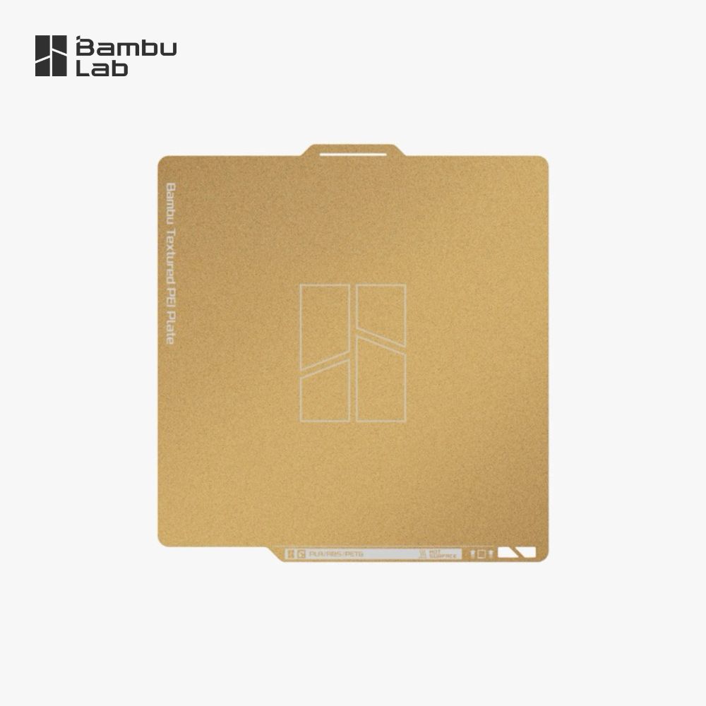 ( ส่งด่วน ) Bambu Lab แผ่นเพลท Textured PEI Plate สำหรับรุ่น X1 Series / P1 Series / A1 ( FAP007 )