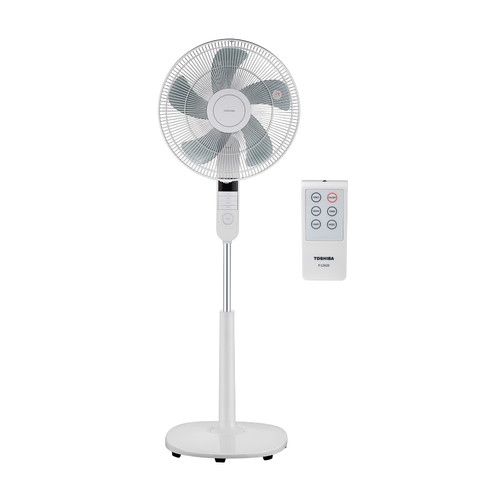 TOSHIBA พัดลมตั้งพื้น 16 นิ้ว F-ASC60TH(W) สีขาว จัดส่งโดย HomePro