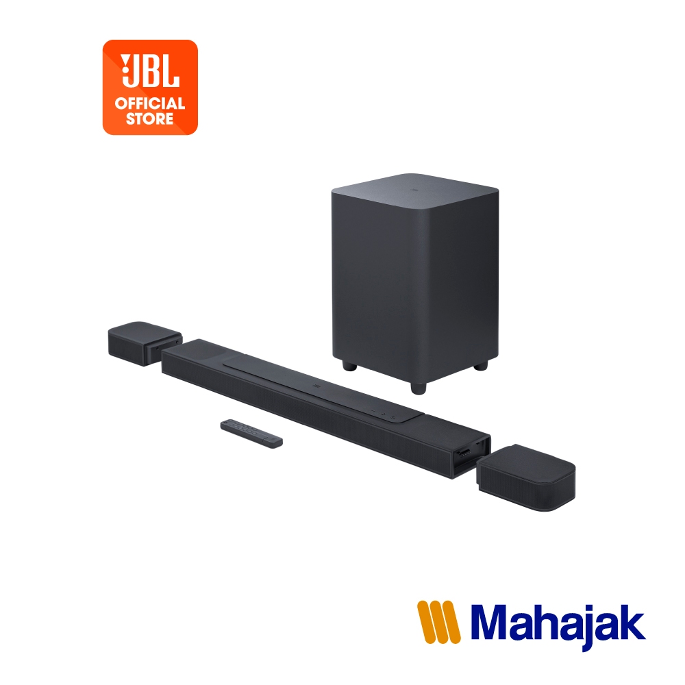 JBL Soundbar 1000 ลำโพงซาวด์บาร์ 7.1.4 Channel กับลำโพงเซอร์ราวด์ที่สามารถถอดออกได้
