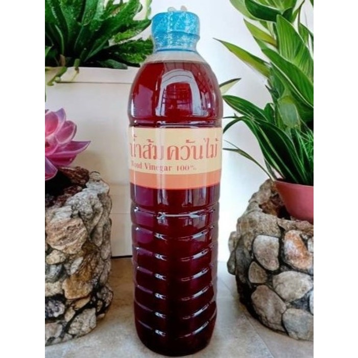 น้ำส้มควันไม้ น้ำส้มควันไฟเข้มข้น100% 600 ml