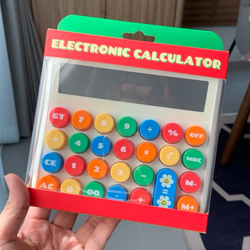 (ของแท้พร้อมส่ง) เครื่องคิดเลข Wiggle Wiggle Electronic Calculator